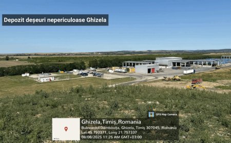 Situația de la depozitul de Deșeuri Nepericuloase de la Ghizela scapă de sub control