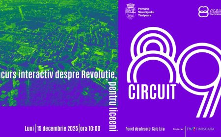 Concurs de tip „treasure hunt”, cu premii, pentru liceeni, despre Revoluția din Decembrie 1989