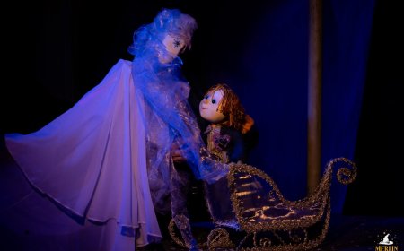 La Teatrul Merlin a nins cu magie