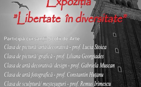 „Libertate în diversitate” – expoziție de arte vizuale la Galeria POD, dedicată Zilei Naționale