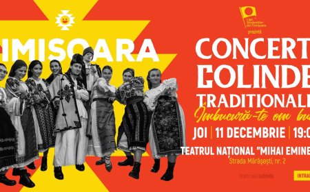 Concert de colinde tradiționale la Teatrul Național din Timișoara
