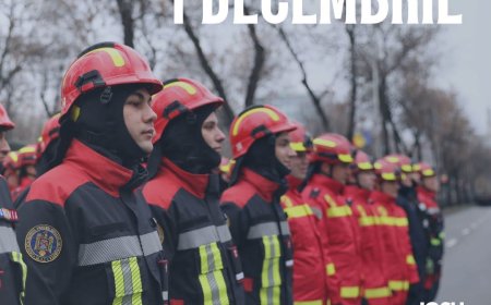 5.000 de pompieri mobilizați pentru siguranța publică de 1 Decembrie