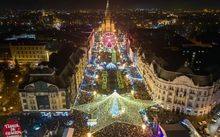 S-A DESCHIS TÂRGUL DE CRĂCIUN DE LA TIMIȘOARA