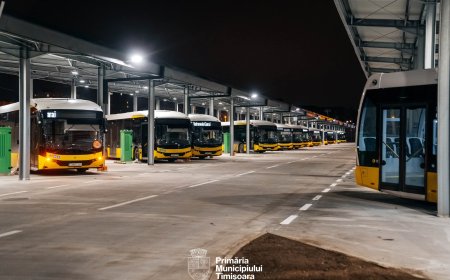 TIMIȘOARA ARE UN HUB DE ENERGIE PENTRU AUTOBUZE