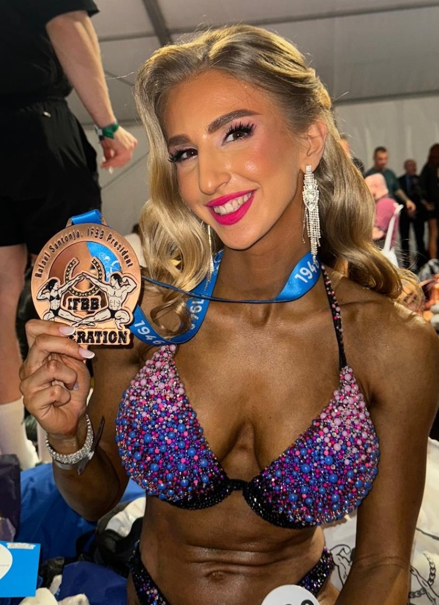 Timișoara, MEDALIE DE BRONZ la Campionatul Mondial de Fitness Mădălina Stanca, o poveste despre disciplină și curaj