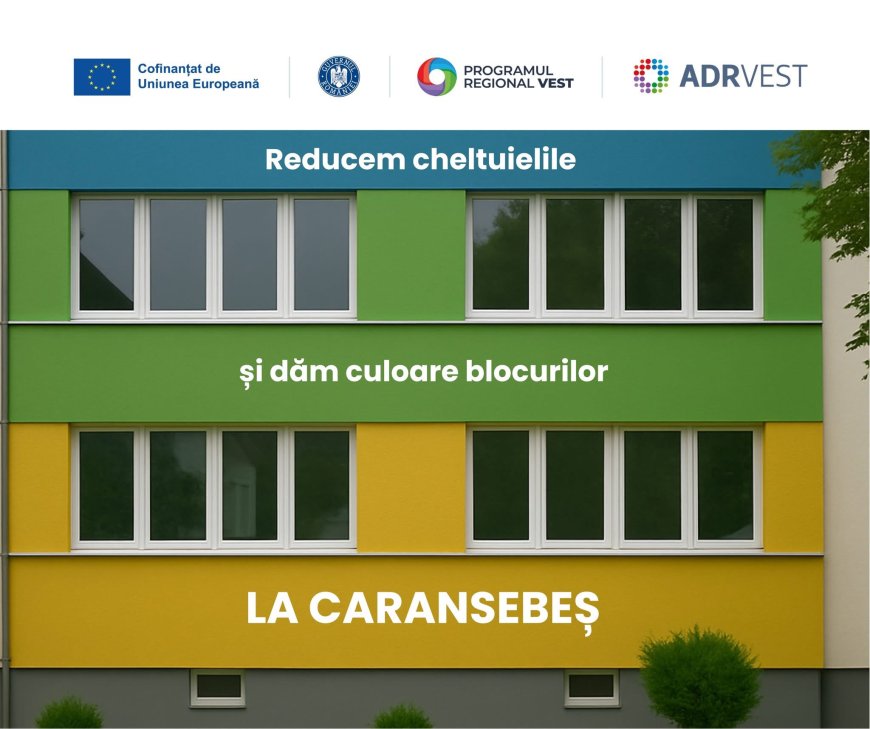 Caransebeș: aproape 70 de familii vor beneficia de locuințe termoizolate prin fonduri europene