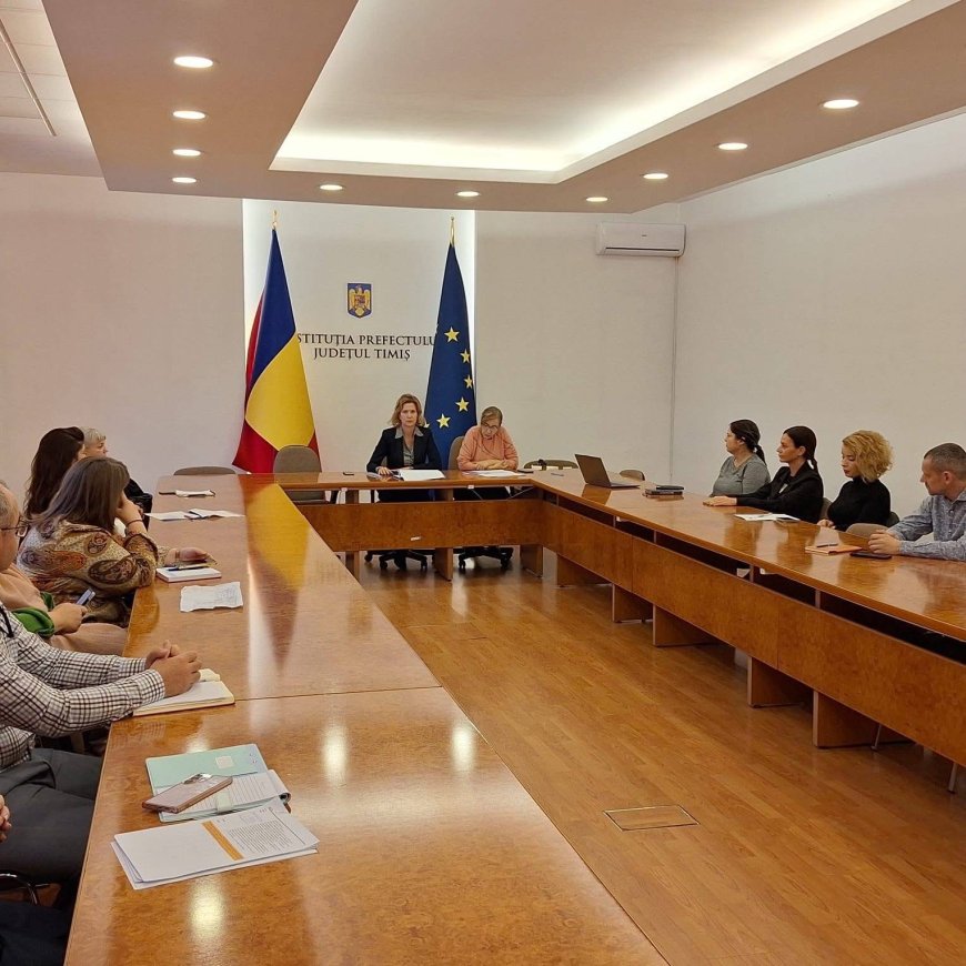 Ședință a Comisiei Județene pentru Incluziune Socială Timiș: soluții pentru sprijinirea persoanelor vulnerabile