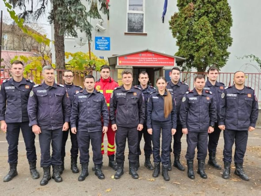 CURS DE FORMARE PENTRU POMPIERI DIN VESTUL ȚĂRII