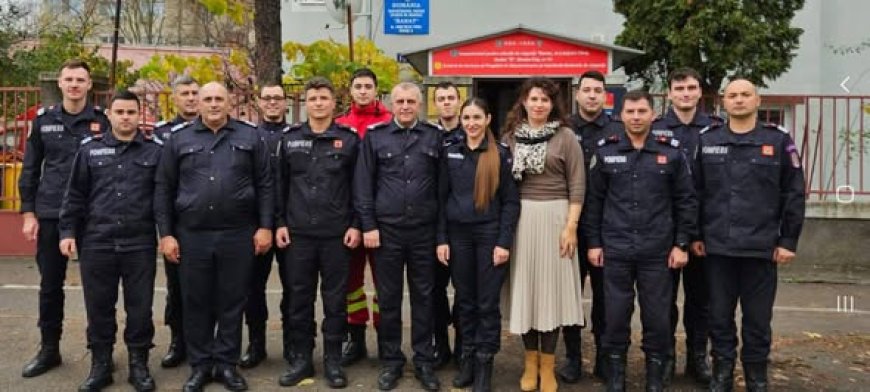 CURS DE FORMARE PENTRU POMPIERI DIN VESTUL ȚĂRII