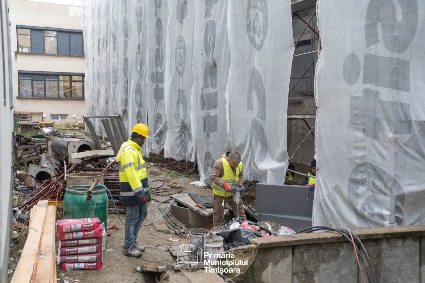 Lucrările de la Școala 30 reîncep cu un nou constructor