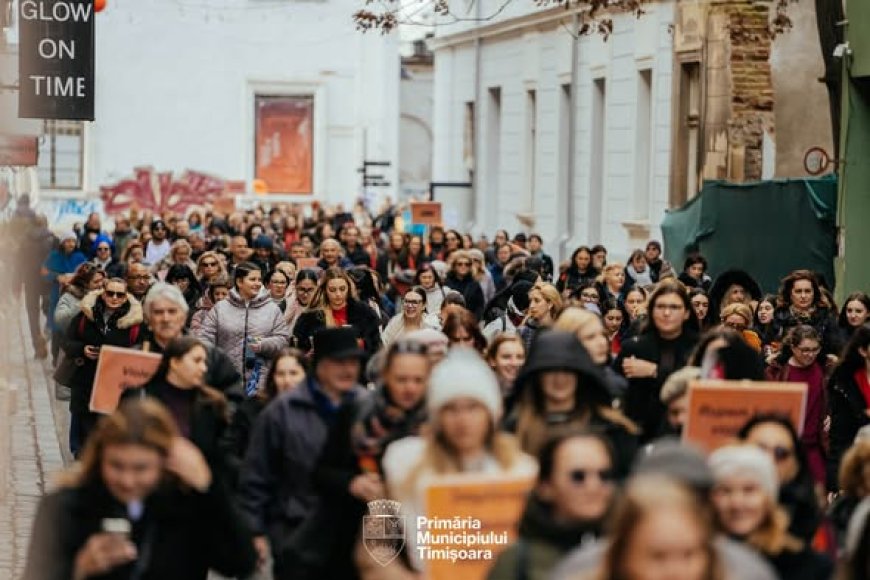 MARȘ PENTRU PROTECȚIA FEMEILOR