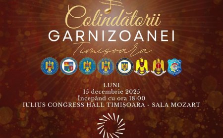 A II-a ediție a Concertului Caritabil „Colindătorii Garnizoanei Timișoara”