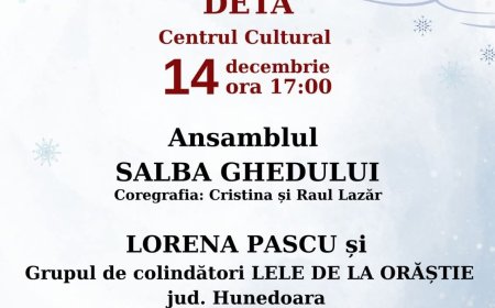 O NOUĂ EDIȚIE A FESTIVALULUI DE DATINI, COLINDE ȘI OBICEIURI DE IARNĂ