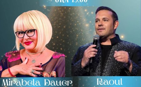 Târg de Crăciun la Giroc cu Mirabela Dauer și Raoul