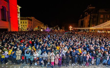 MII DE OAMENI LA TÂRGUL DE CRĂCIUN DIN TIMIȘOARA