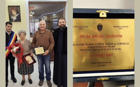 50 de ani de iubire și armonie la Șag