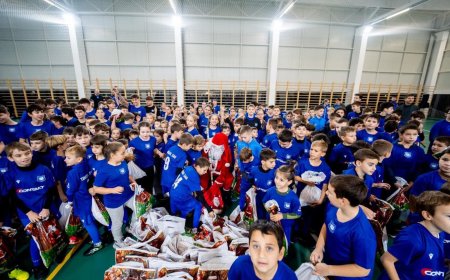 Moș Crăciun a adus bucurie la Șag
