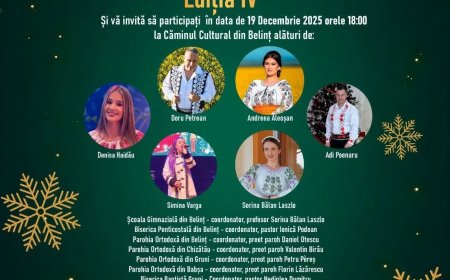 SPECTACOL DE COLINDE LA BELINȚ