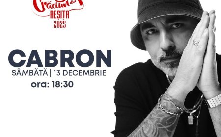 Colinde, tradiții și concert CABRON la Târgul de Crăciun Reșița