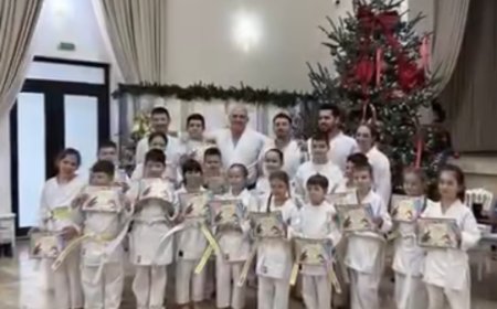 VIDEO | Copiii din Remetea Mare obțin centurile de karate