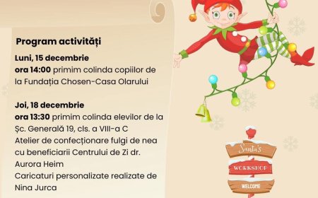 Târg de Crăciun cu caracter social în Piața Victoriei
