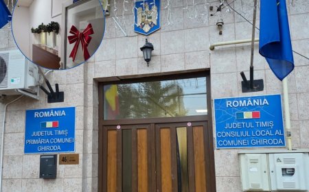 Programul Primăriei Ghiroda de sărbători