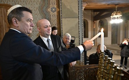 GRINDEANU, ALĂTURI DE COMUNITATEA EVREIASCĂ DIN TIMIȘOARA