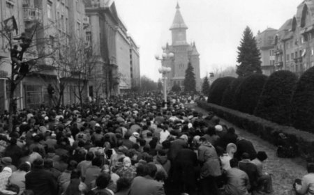 16 decembrie 1989 – Flacăra libertății aprinsă la Timișoara