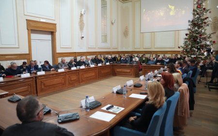 ȘEDINȚĂ FESTIVĂ LA PRIMĂRIA TIMIȘOARA LA 36 DE ANI DE LA REVOLUȚIE