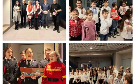 Aquatim primește colindătorii cu bucurie