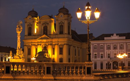 Iluminat public modern pe încă 66 de străzi din Timișoara