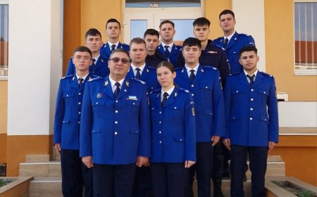 11 noi jandarmi s-au alăturat Jandarmeriei Timiș