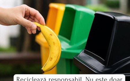 COLECTAREA SEPARATĂ A DEȘEURILOR- UN GEST SIMPLU CU IMPACT MAJOR