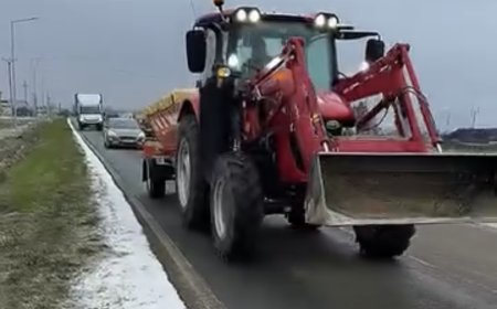 VIDEO | Remetea Mare preia deszăpezirea cu utilaje proprii