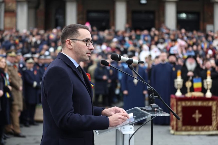 Alexandru Iovescu: „Unitatea, demnitatea și mândria ne dau puterea să construim un viitor mai bun”