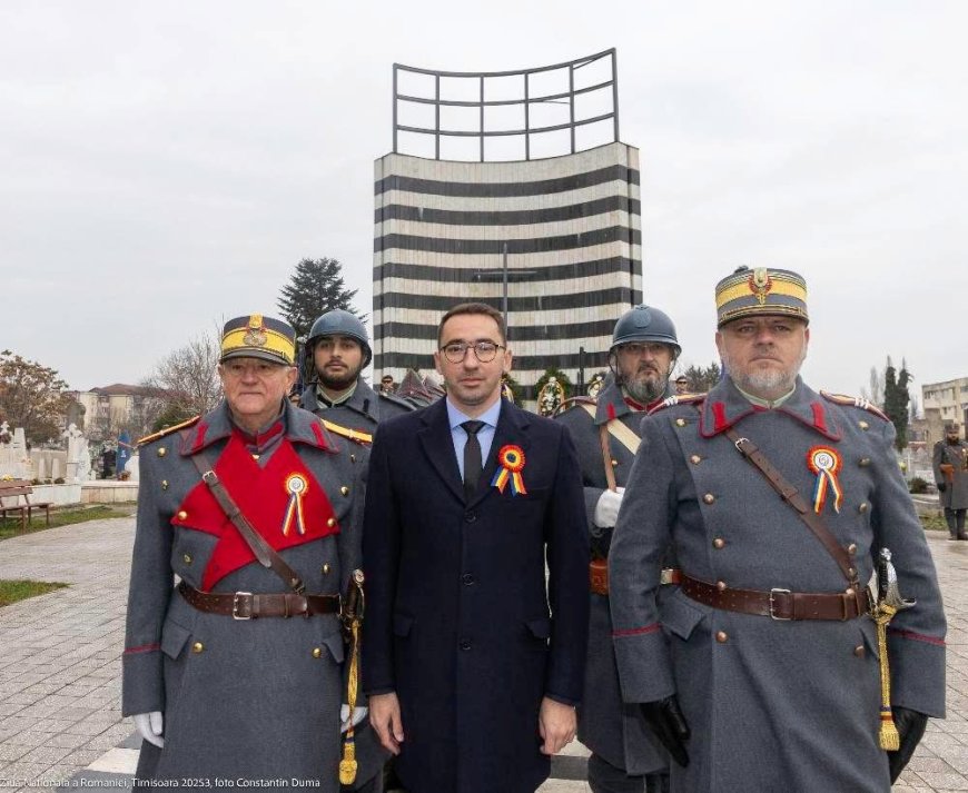 Alexandru Iovescu: „Unitatea, demnitatea și mândria ne dau puterea să construim un viitor mai bun”
