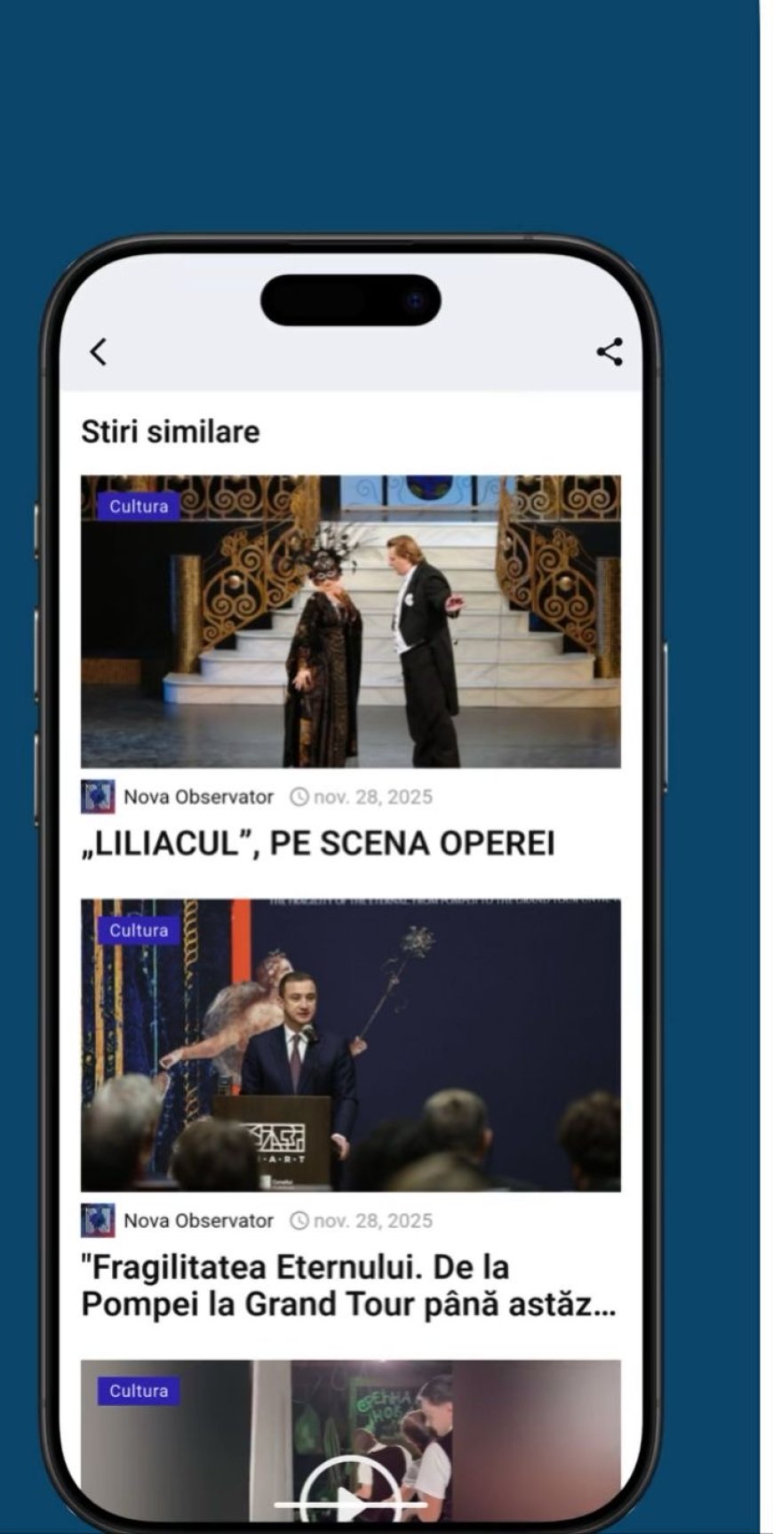 Aplicația NȘtiri — tot ce trebuie să știi!
