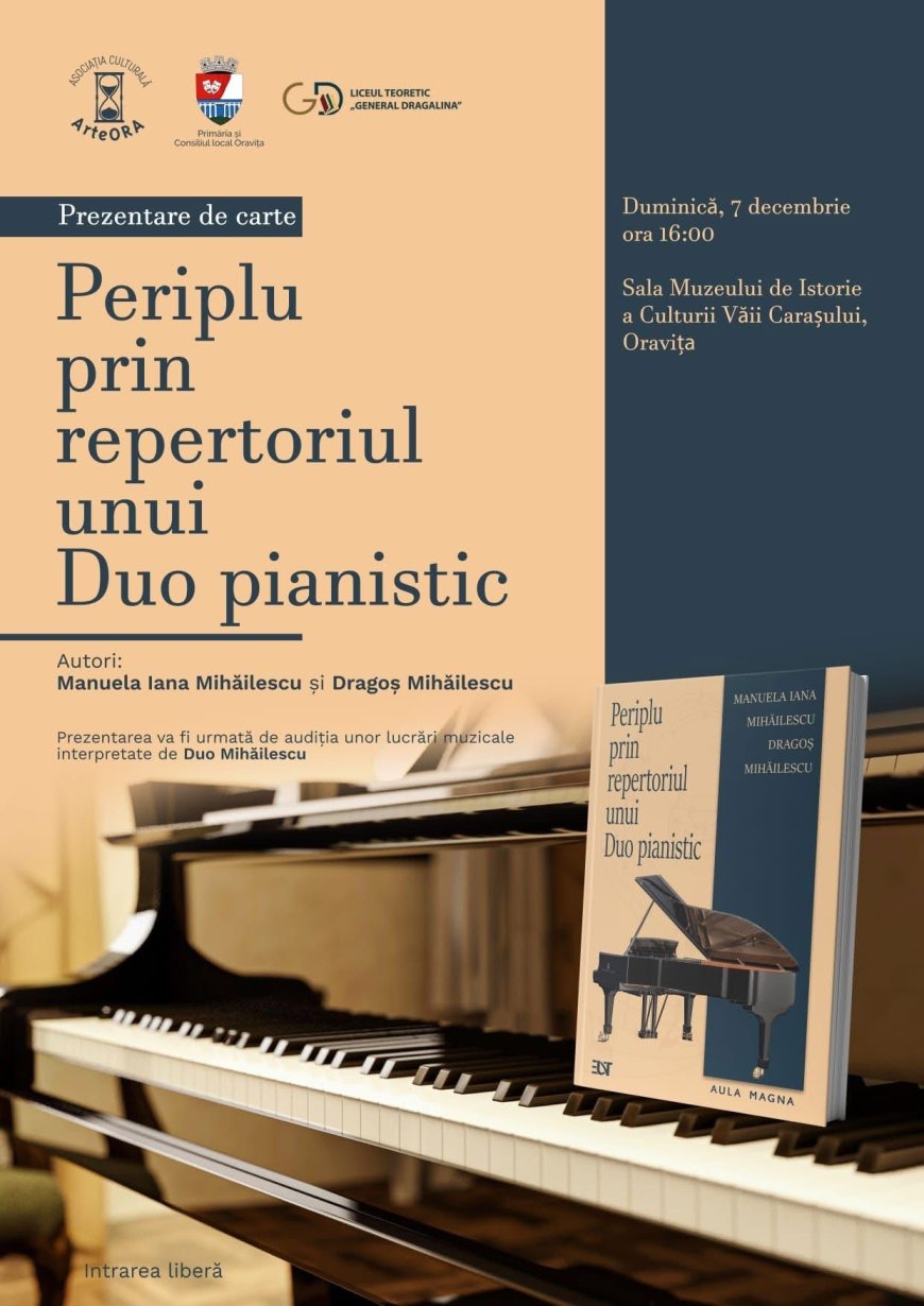 LANSARE DE CARTE ȘI CONCERT LA ORAVIȚA RE:CONNECT