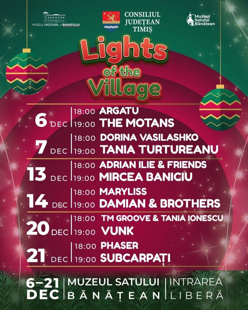 START LA LIGHTS OF THE VILLAGE ÎN TIMIȘ