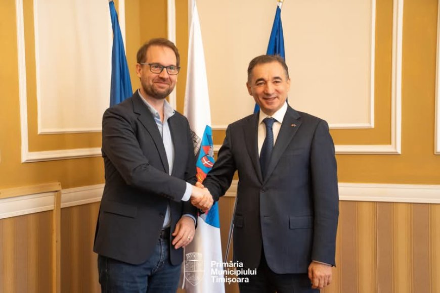 VIZITĂ OFICIALĂ A AMBASADORULUI AZERBAIDJANULUI LA TIMIȘOARA