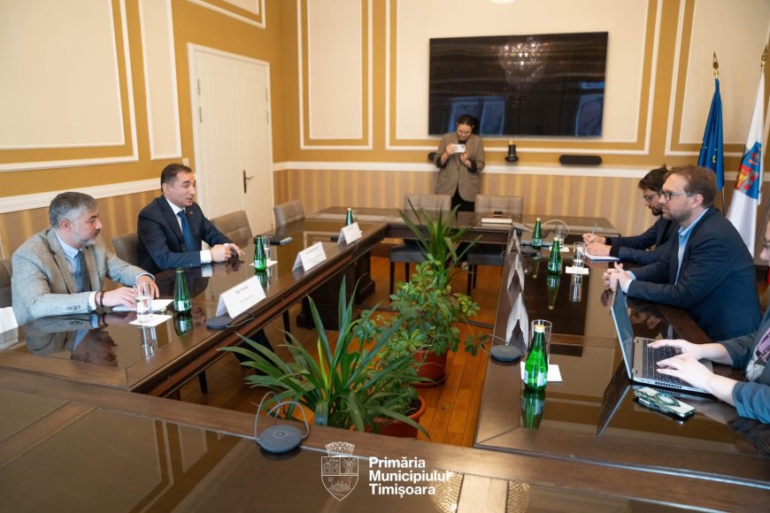 VIZITĂ OFICIALĂ A AMBASADORULUI AZERBAIDJANULUI LA TIMIȘOARA