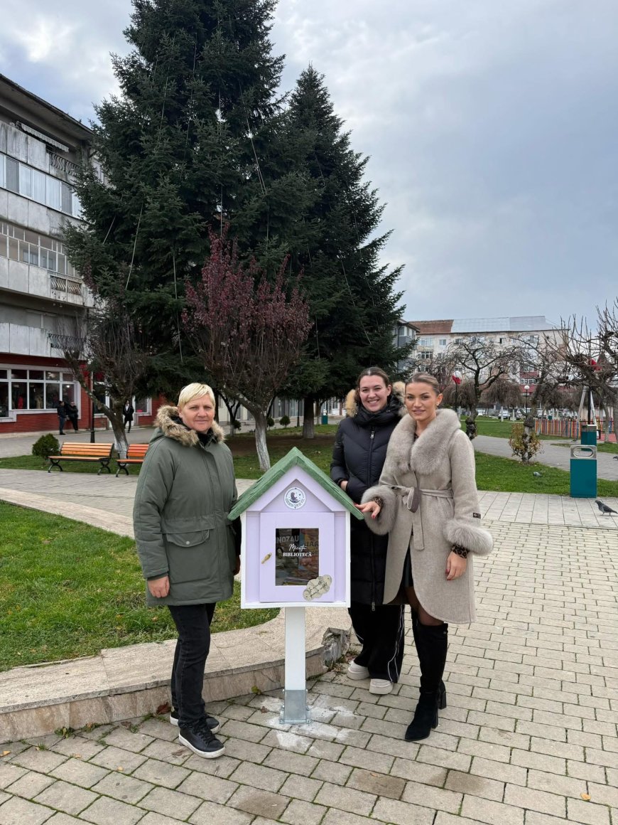 MICUȚA BIBLIOTECĂ” A AJUNS LA OȚELU ROȘU