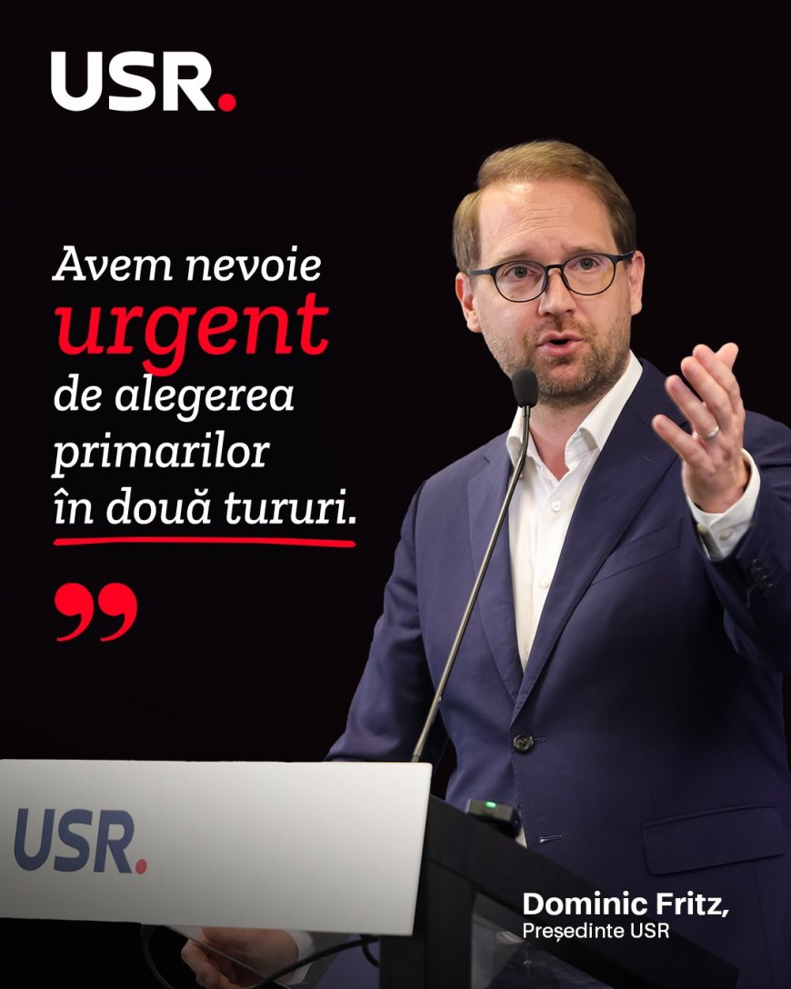FRITZ: „AVEM NEVOIE URGENT DE ALEGEREA PRIMARILOR ÎN DOUĂ TURURI!”