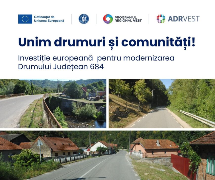 Licitație lansată pentru modernizarea DJ 684