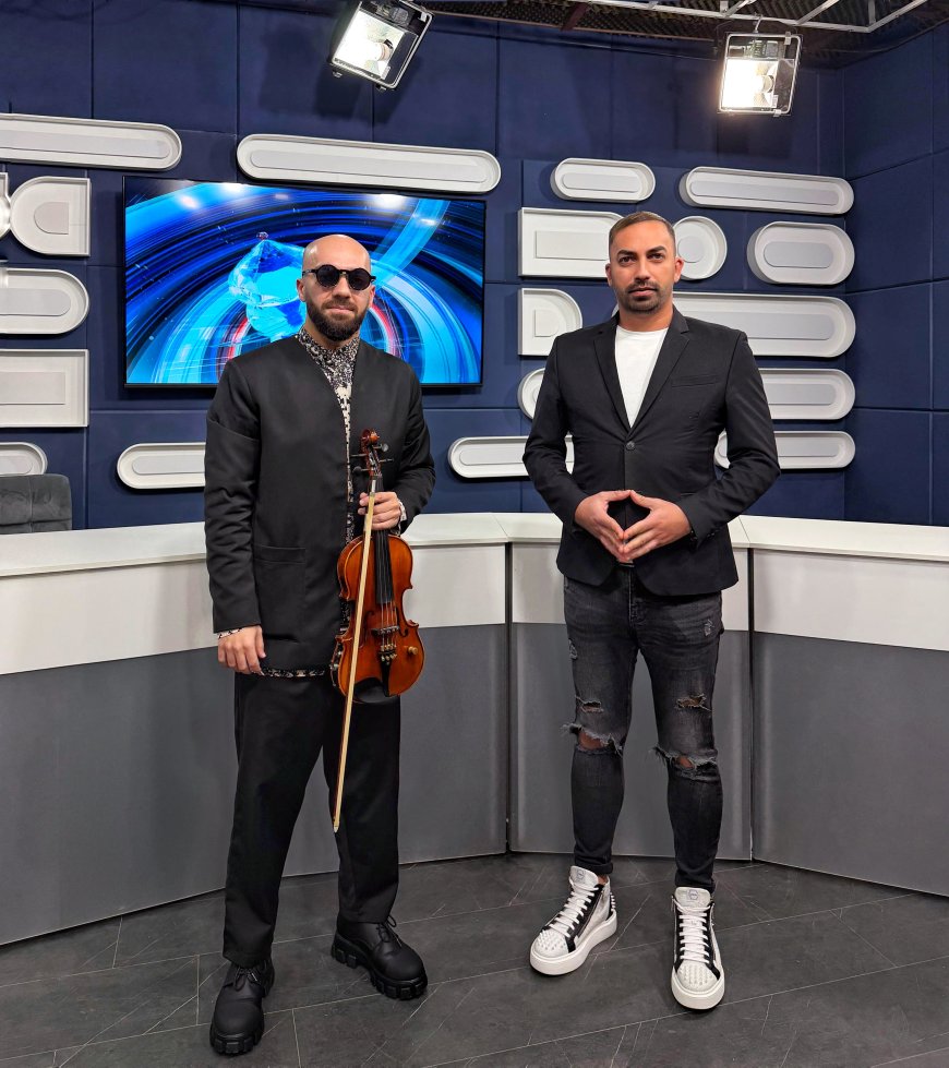 VIOLONISTUL DAVID NEAMȚU VINE LA NOVA STAR CU ANDREI BRÎNAȘI