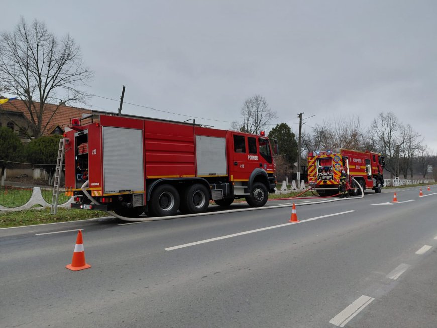 INCENDIU DEVASTATOR LA LUGOJ
