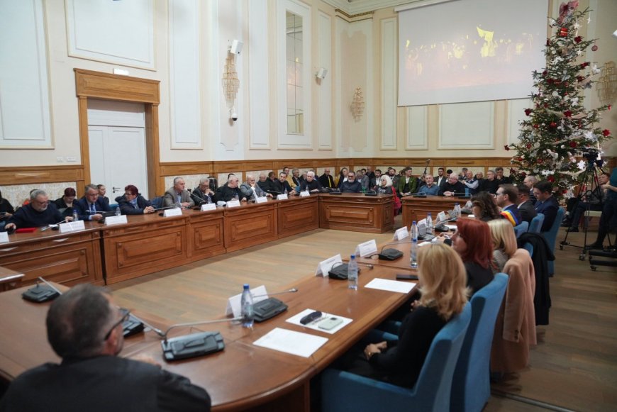 ȘEDINȚĂ FESTIVĂ LA PRIMĂRIA TIMIȘOARA LA 36 DE ANI DE LA REVOLUȚIE