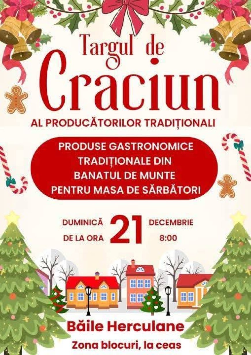 ORAȘUL HERCULANE ESTE PREGĂTIT DE SĂRBĂTOARE