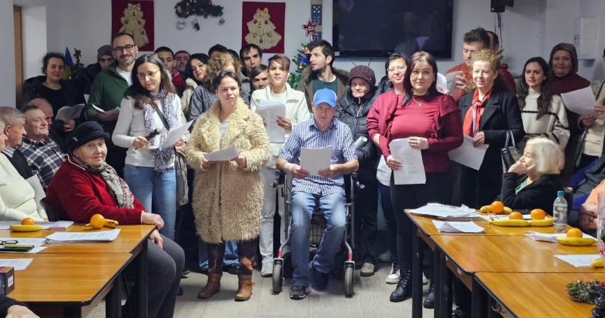 EMOȚIE ȘI UNITATE LA CENTRUL DE ZI "MIHAIL ȘI GAVRIL"