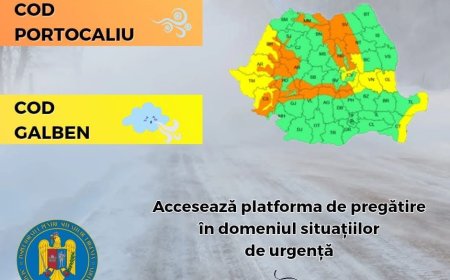 Avertizări de vreme severă pentru județul Caraș-Severin